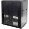 Armadio rack di rete da 19 (L x A x P) 570 x 770 x 450 mm 15 HE Nero (RAL 9005)