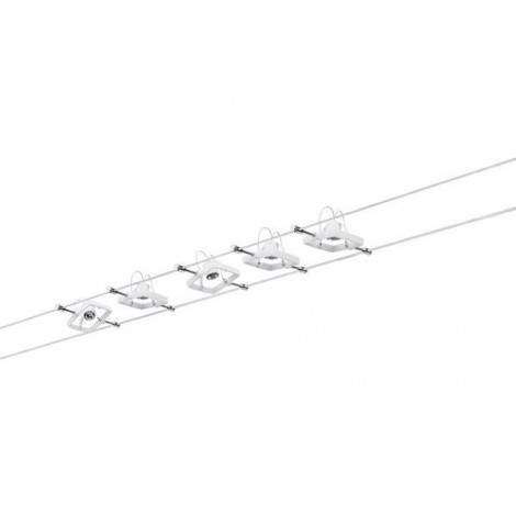 Paulmann MacII Sistema di illuminazione completo su cavo GU5.3 50 W LED (monocolore) Bianco