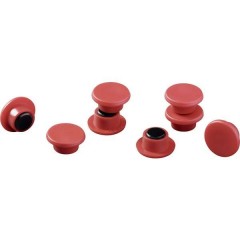 Durable Magnete (Ø) 15 mm tondo Rosso 1 KIT