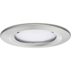 Coin Slim Lampada a LED da incasso per bagno Kit da 3 6 W IP44 Ferro (spazzolato)