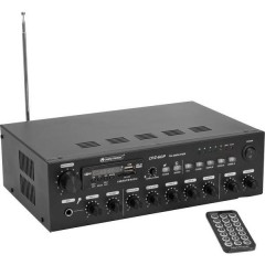 Omnitronic CPZ-60P ELA Amplificatore PA 60 W 4 canali 4 zone