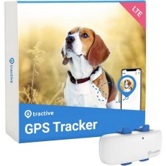tractive DOG 4 Tracciatore GPS (Tracker) Tracker animali Bianco, Blu