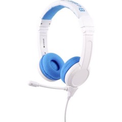BuddyPhones® Bambini Auricolare stereo auricolare On Ear Cuffia On Ear limitazione del volume, pieghevole, headset con