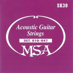 MSA Musikinstrumente Corda per chitarra western -047