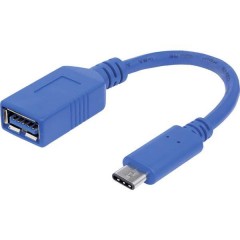 USB 2.0, USB 3.2 Gen 1 (USB 3.0) Adattatore [1x Presa A USB 3.2 Gen 1 (USB 3.0) - 1x spina USB-C™] 