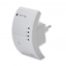 Techly Ripetitore Wireless 300N (Range Extender) con WPS Bianco 