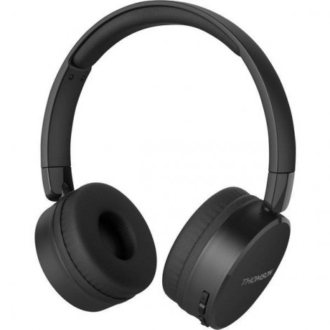 Thomson WHP6011BT Bluetooth, via cavo HiFi On Ear cuffia auricolare Cuffia On Ear headset con microfono, regolazione del