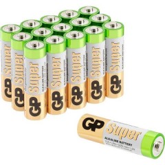 GP Batteries Super 8 +8 gratis Batteria Ministilo (AAA) Alcalina/manganese 1.5 V 16 pz.