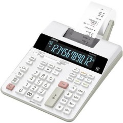 Casio Calcolatrice da tavolo scrivente Bianco Display (cifre): 12 rete elettrica (L x A x P) 195 x 65 x 313