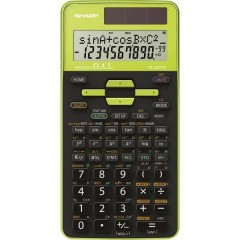 EL-531TG Calcolatrice per la scuola Verde Display (cifre): 10 a energia solare, a batteria (L x A x P) 80 x 15 x 