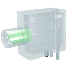Modulo LED Verde (L x L x A) 15 x 5 x 14 mm Bulk