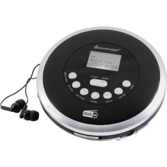 Lettore CD portatile CD, CD-R, CD-RW, MP3 Funzione di carica della batteria , ricaricabile Nero