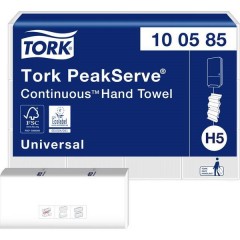 PeakServe® Asciugamani di carta Bianco 12 Blocchi/Conf 1 KIT