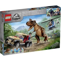 LEGO® JURASSIC WORLD™ Inseguimento del Carnotaurus