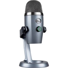 Yeti Nano Microfono per PC Grigio Cablato, USB