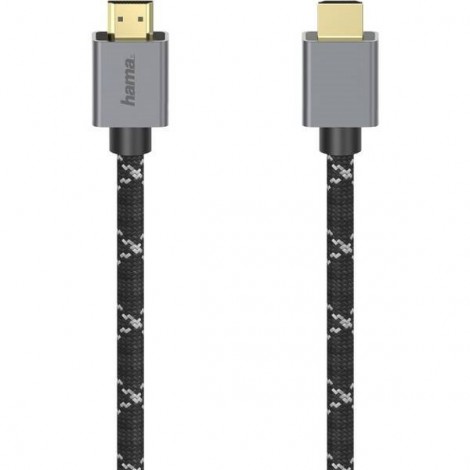 HDMI Cavo 2 m Grigio, Nero [1x Spina HDMI - 1x Spina HDMI]