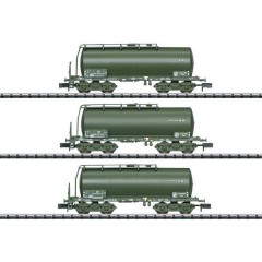 Kit da 3 pz., vagoni cisterna USTC della DB