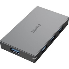 4 Porte Hub USB 3.0 Grigio