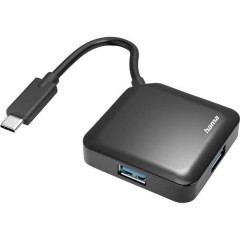 4 Porte USB-C™ (USB 3.1) Multiport Hub Nero