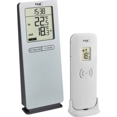 Funk-Thermometer LOGOneo Termometro digitale senza fili Argento