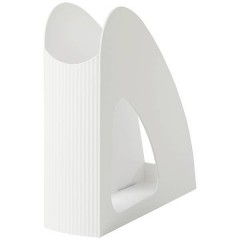 Re-LOOP Porta riviste DIN A4, DIN C4 Bianco Plastica riciclata 1 pz.