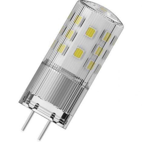 LED (monocolore) ERP F (A - G) GY6.35 a forma di batteria 4.5 W = 40 W Bianco caldo (Ø x L) 18 mm x