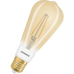 Smart+ Lampadina LED E27 6 W ERP: E (A - G) Bianco caldo