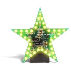 WHadda kit di montaggio LED lampeggiante a stella LED gialla