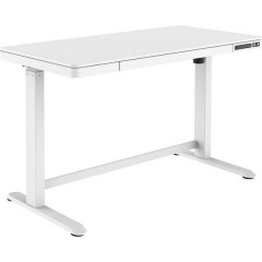 Tavolo per lavoro in piedi o seduti Bianco Altezza massima: 121 cm
