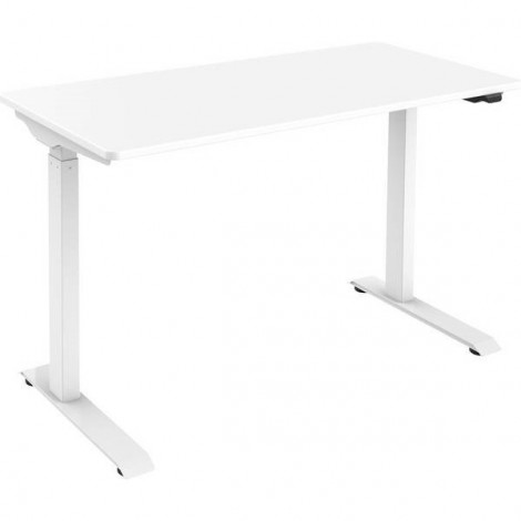 Tavolo per lavoro in piedi o seduti Bianco Altezza massima: 123 cm