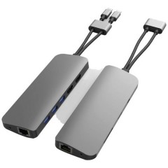 HYPER Docking station USB-C™ Adatto per marchio: Apple lettore di schede integrato