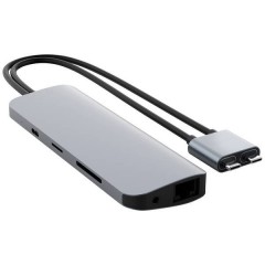 HYPER Docking station USB-C™ Adatto per marchio: Apple lettore di schede integrato