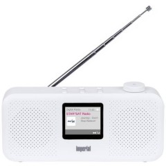 Imperial DABMAN 16 Radio da tavolo DAB+, FM AUX, DAB+, FM Funzione allarme Bianco