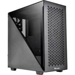 Thermaltake Divider 300 TG Air Black Midi-Tower PC Case Nero 2 ventole pre-montate, finestra laterale, filtro per la