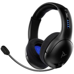 Cuffia Headset per Gaming USB Senza filo Cuffia Over Ear Nero Stereo