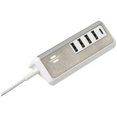 Caricatore USB Ambiente interno 5 x USB, presa USB-C™ (Power Delivery)