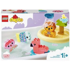 LEGO® DUPLO® Divertimento vasca da bagno: Isola galleggiante di animali