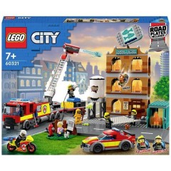 LEGO® CITY Impiego di vigili del fuoco con gruppo antincendio