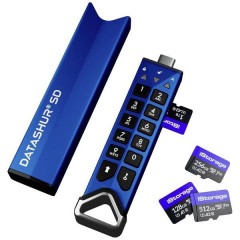 Lettore schede di memoria esterno Blu USB-C™ 3.2