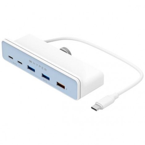 5 Porte USB-C™ (USB 3.1) Multiport Hub Bianco