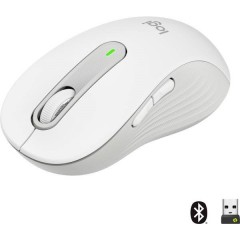 Signature M650 L left Mouse senza fili Senza fili (radio), Bluetooth® Ottico Bianco 5 null 4000 dpi
