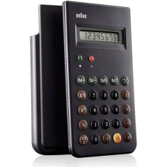 Calcolatrice tascabile Nero Display (cifre): 8 (L x A x P) 82 x 139 x 16 mm
