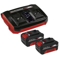 Power X-Change PXC-Starter-Kit 2x 4,0Ah & Twincharger Kit Batteria dellutensile e caricabatterie 18 V 
