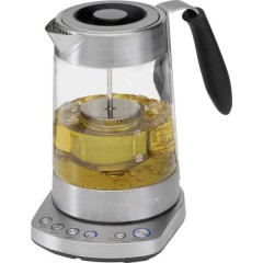 PC-WKS 1020 G Macchina per caffè e tè acciaio inox, Trasparente