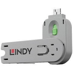 Chiave per porta USB-A Lindy Verde 40621