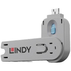 Chiave per porta USB-A Lindy Blu 40622