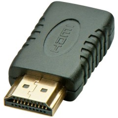 HDMI Adattatore [1x Spina HDMI - 1x Presa HDMI Mini C] Nero