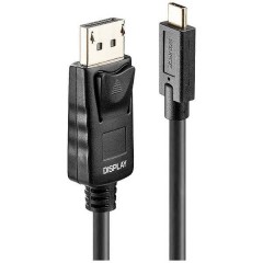 Cavo Spina USB-C™, Spina DisplayPort 5 m Nero Cavo USB-C™