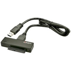 USB 3.2 Gen 1 (USB 3.0) Convertitore [1x Spina combinata SATA 7+15 poli - 1x Spina A USB 3.2 Gen 1 (USB 3.0)]
