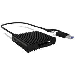 IB-CR404-C31 Lettore schede di memoria esterno USB-C™, USB 3.2 Gen 2 (USB 3.1) Nero